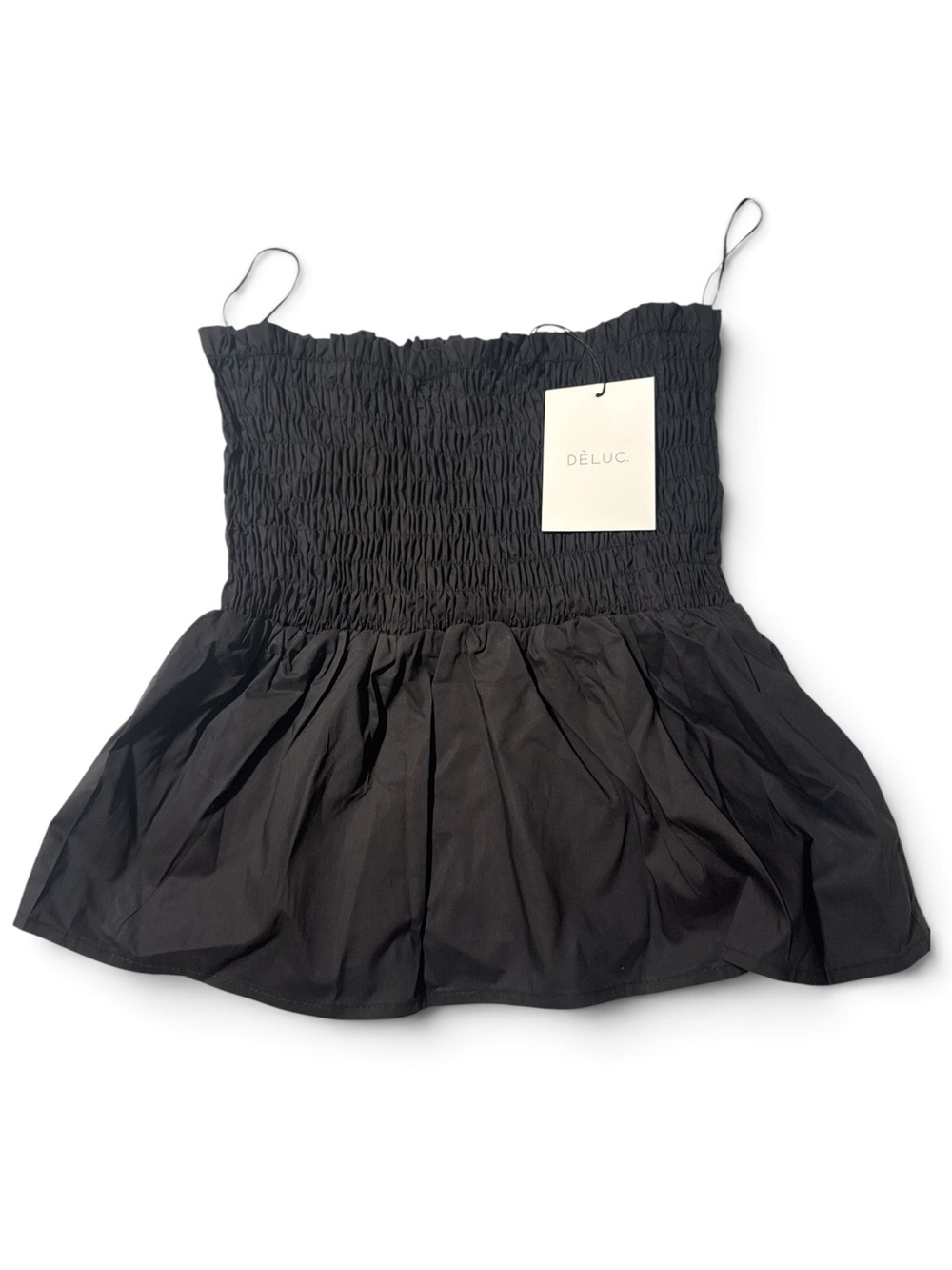 DELUC- Palmeira Top in Black